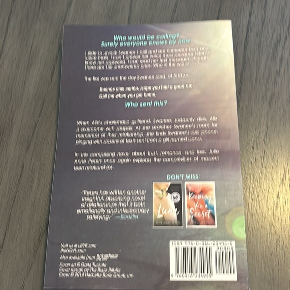 š³ļøāš Lies my girlfriend told me Julie Peters LGBTQ queer lesbian romance book - Picture 2 of 5